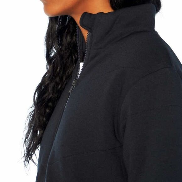 NWT 🏷 Quilted Knit Black Jacket, Brand: Three Dots, Women’s Small - Picture 2 of 6